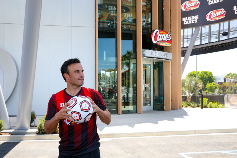 Landon Donovan Works Pre-World Cup Raising Cane's "Shift"