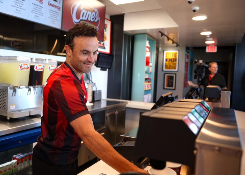 Landon Donovan Works Pre-World Cup Raising Cane's "Shift"