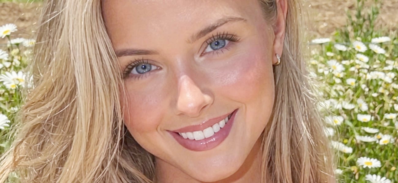 Amber Bexley se inclina sobre barril de cerveja sem calcinha