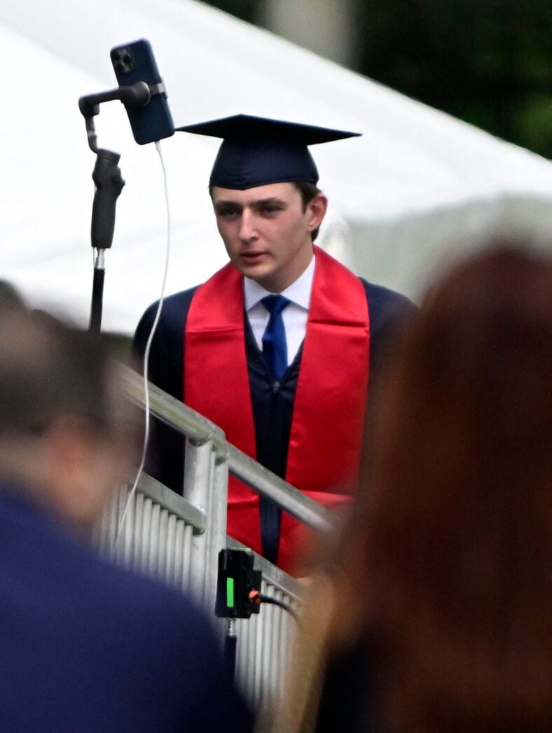 Barron Trump graduates from Oxbridge Academy