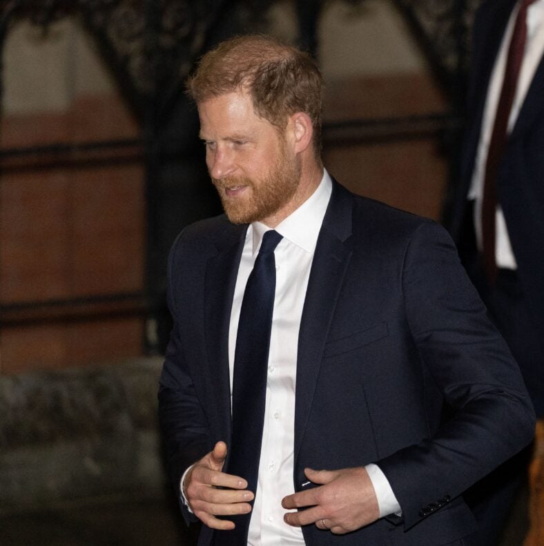 Prince Harry Leaves High Court In London