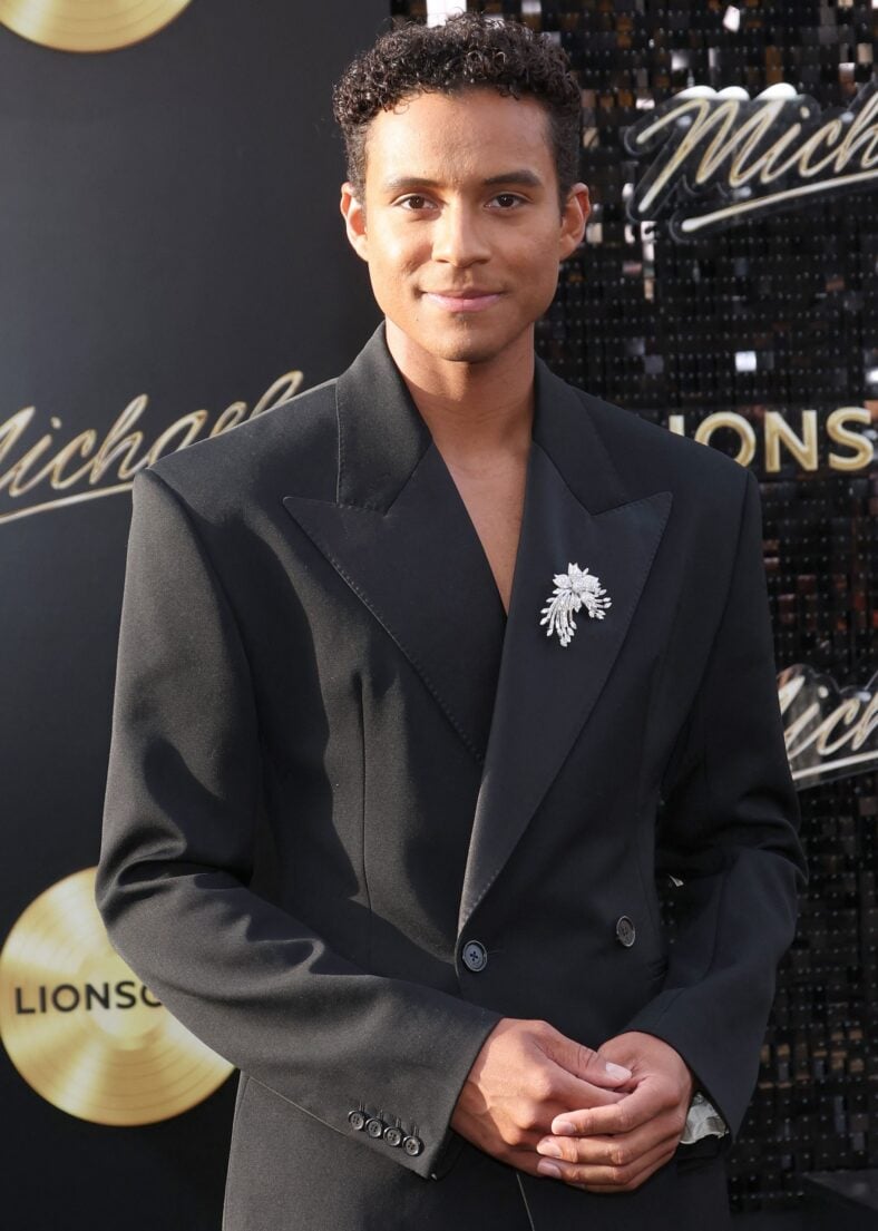 Jaafar Jackson at the Premiere Of Lionsgate's ''Michael''