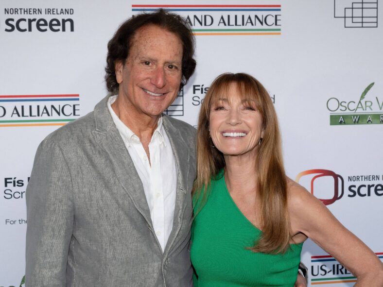 Jane Seymour and John Zambetti at the 2026 Oscar Wilde Awards: GREEN CARPET