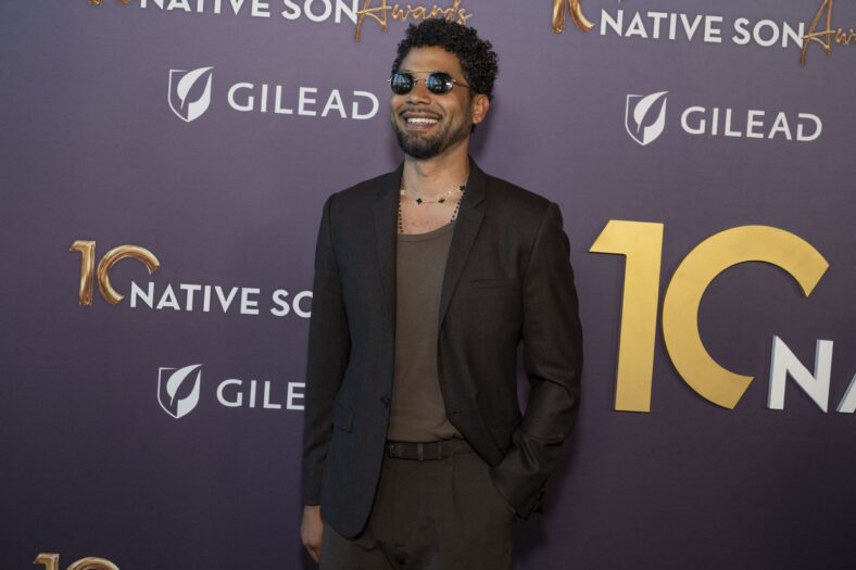 Jussie Smollett at the 2026 Native Son Awards In New York