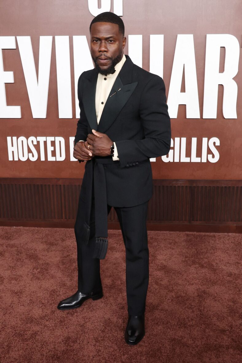 Kevin Hart on the red carpet