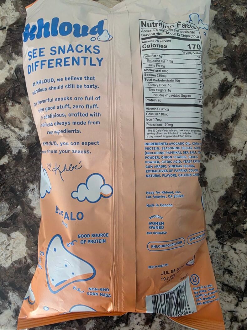 Khloé Kardashian’s Buffalo Khloud Chips