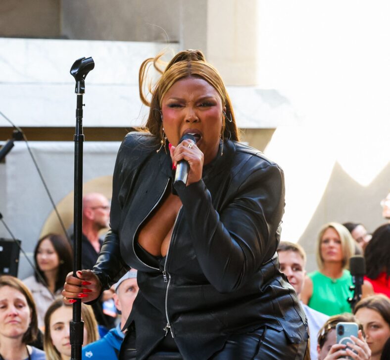 Lizzo performs at the Today Show Citi Concert Series