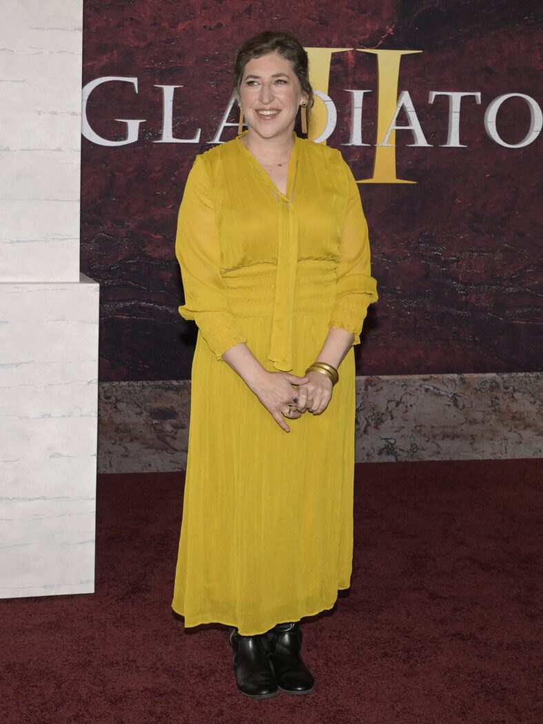 Mayim Bialik at Los Angeles Premiere of ''Gladiator II''