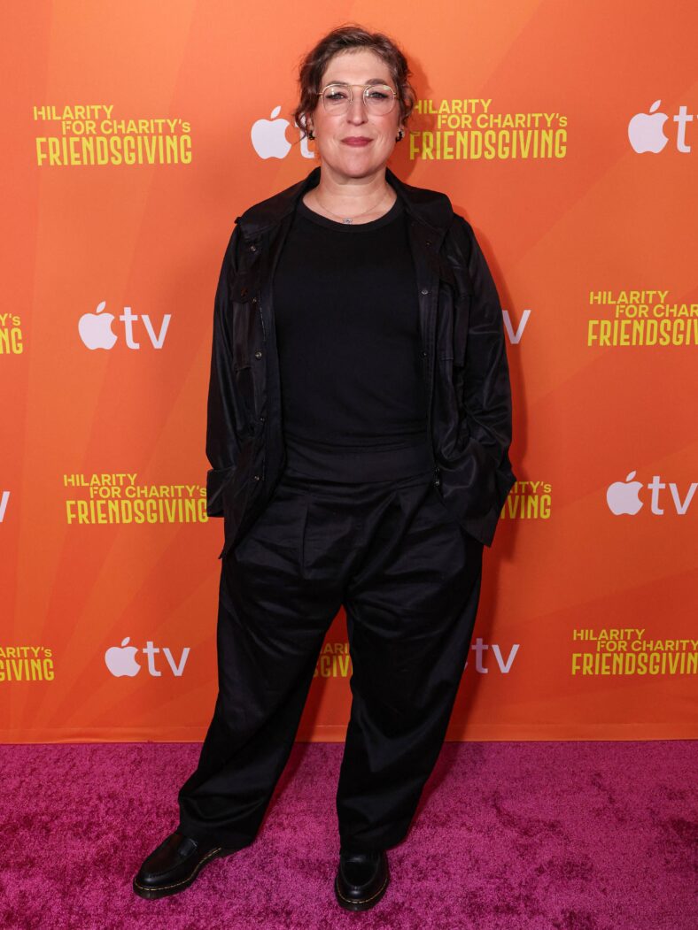Mayim Bialik at Hilarity For Charity's Friendsgiving 2025