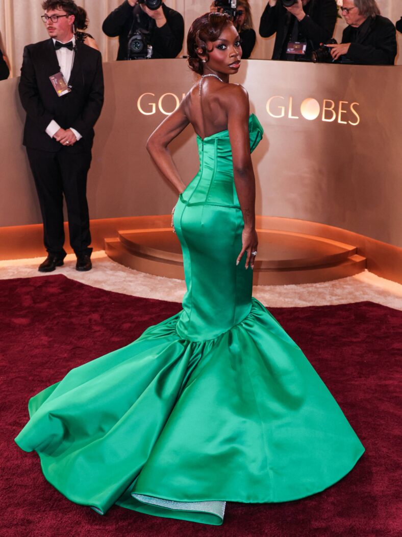 Olandria Carthen at 83rd Annual Golden Globe Awards - Arrivals