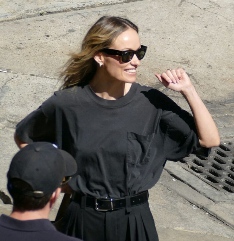 Olivia Wilde All Smiles After Promoting Her New Film "The Invite"