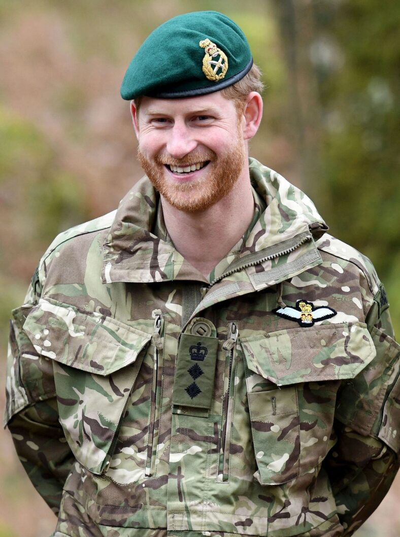 Prince Harry visits 42 Commando Royal Marines
