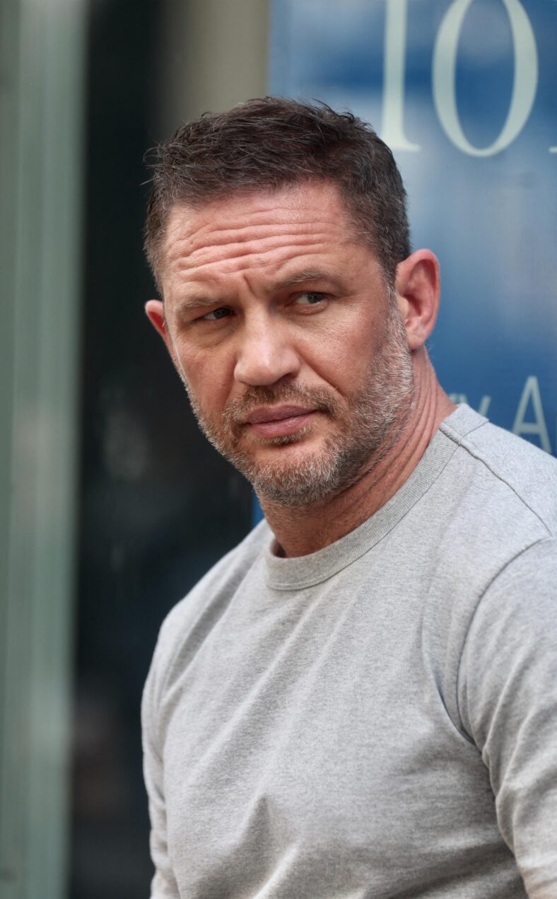 Tom Hardy on the set of 'Venom 3'