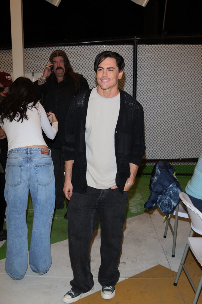 Tom Sandoval outside Hope The Mission in Woodland Hills
