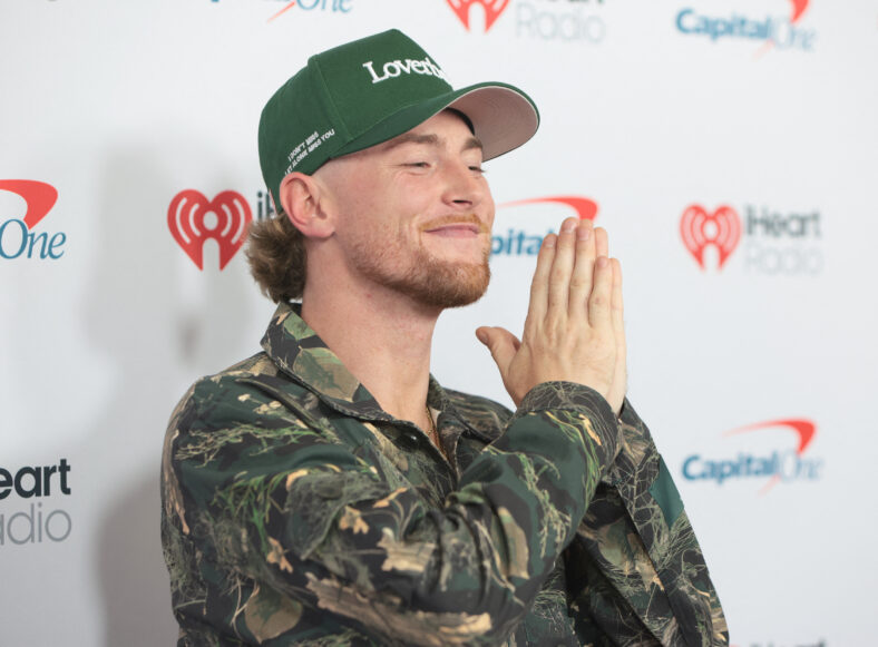 Bailey Zimmerman at 2025 iHeartRadio Music Festival - Press Room