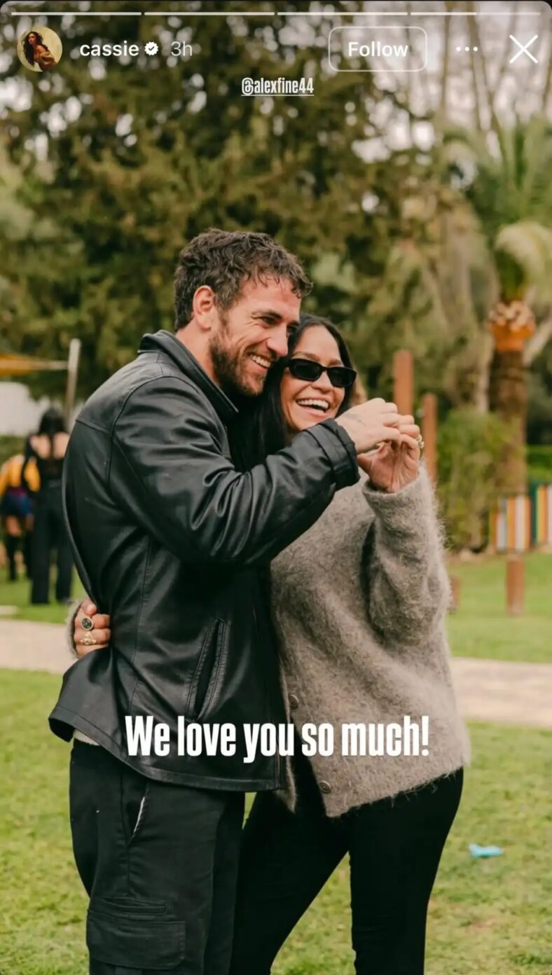 Cassie and her husband Alex