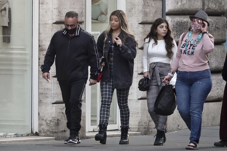 Milania giudice with Joe and Family 