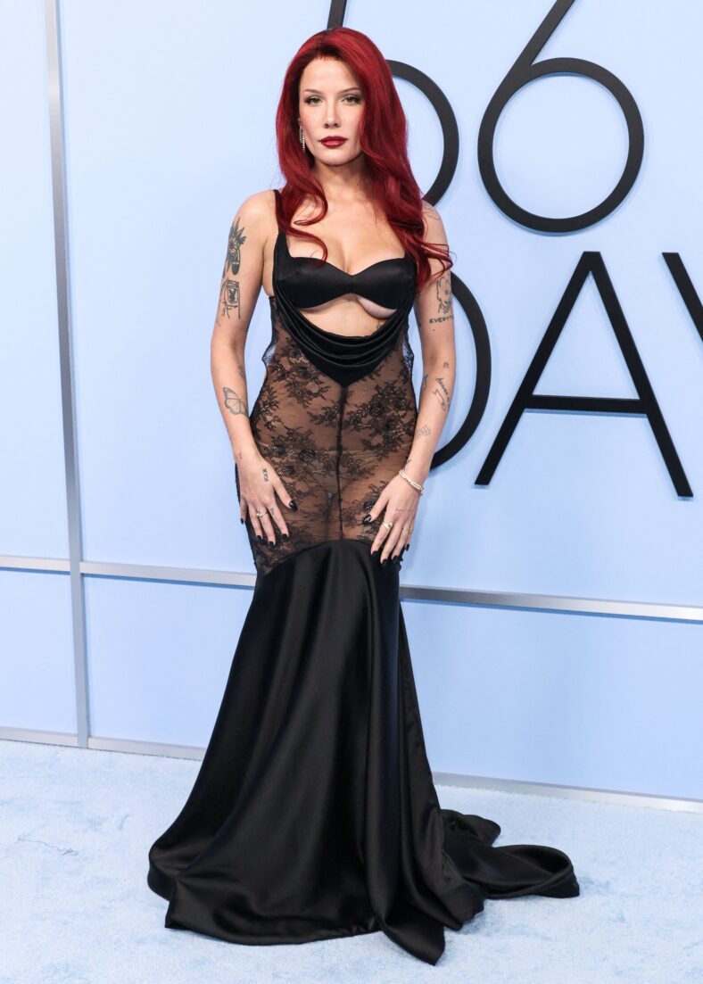 Halsey at Los Angeles Premiere Of Amazon Prime Video's '56 Days' Season 1