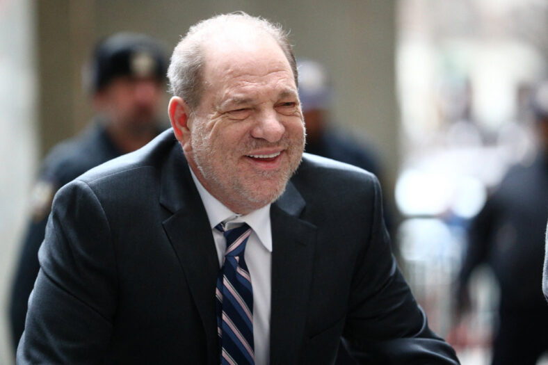 Harvey Weinstein arrives at Manhattan Criminal Court