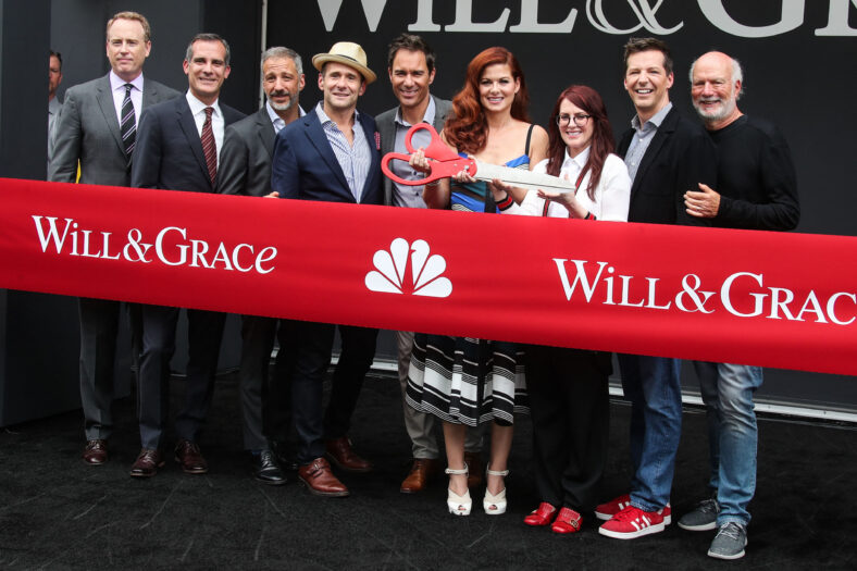 'Will & Grace' Start Of Production Kick Off Event And Ribbon Cutting Ceremony