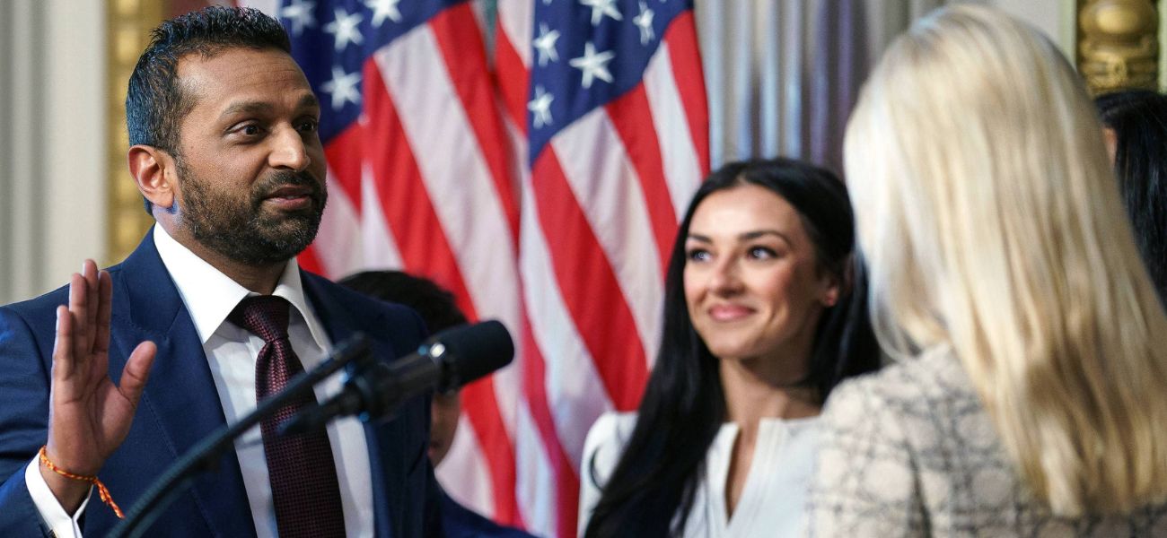 Kash Patel’s Girlfriend Defends National Anthem Performance