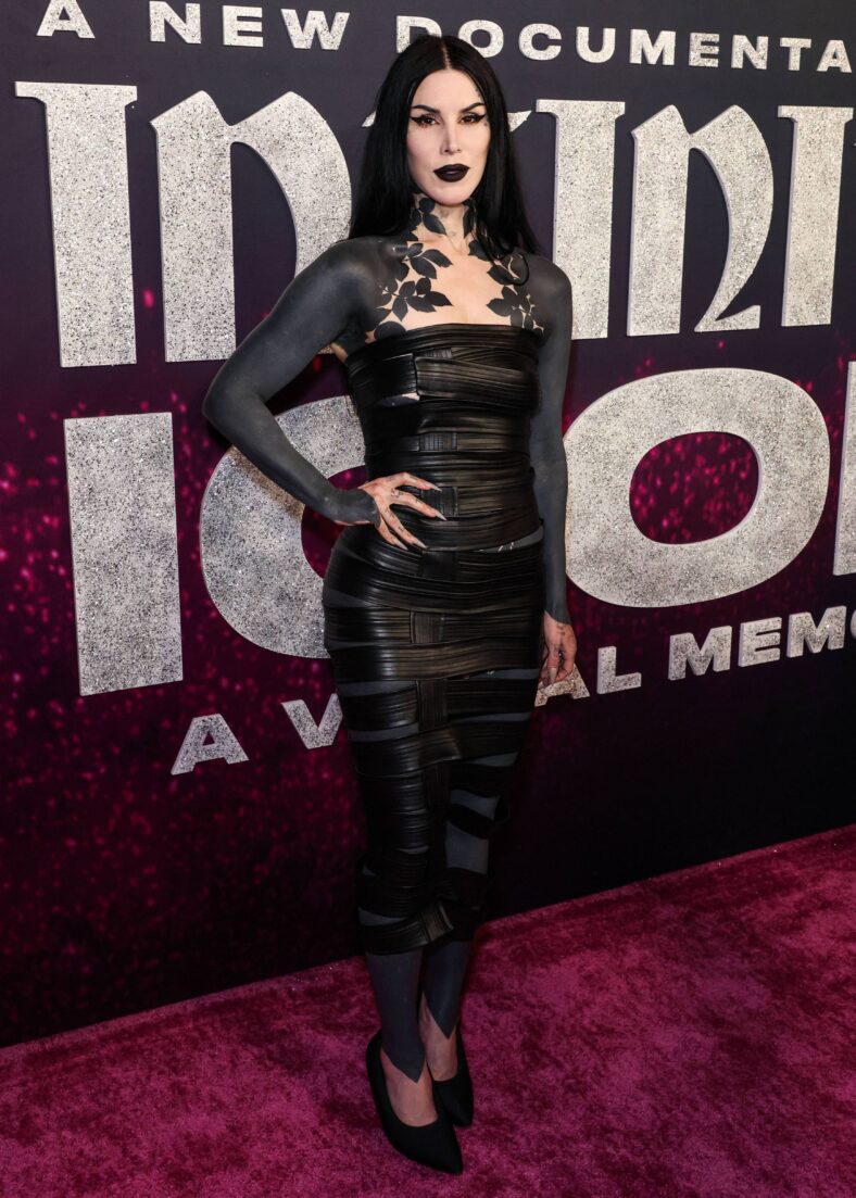 Kat Von D at Los Angeles World Premiere Of CJ 4DPLEX's 'Infinite Icon: A Visual Memoir'