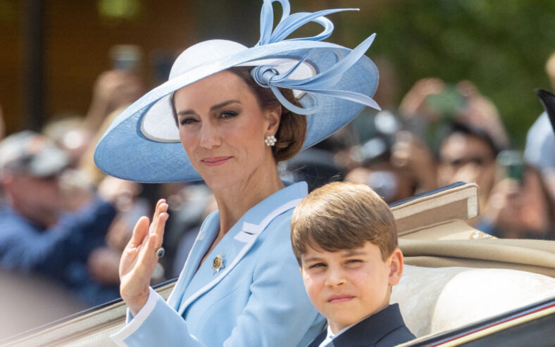 Kate Middleton during the Trooping the Colour event
