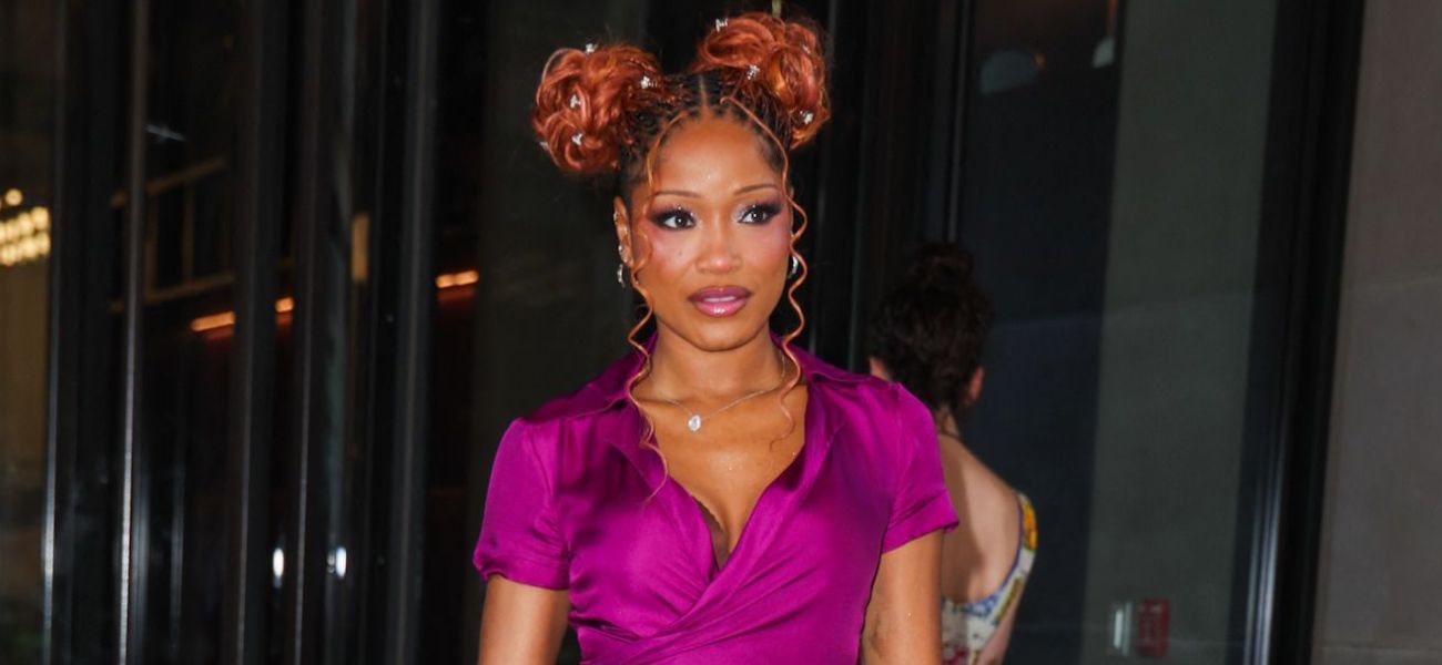 Keke Palmer elogia seu pai por fazer ‘coisas de mamãe’