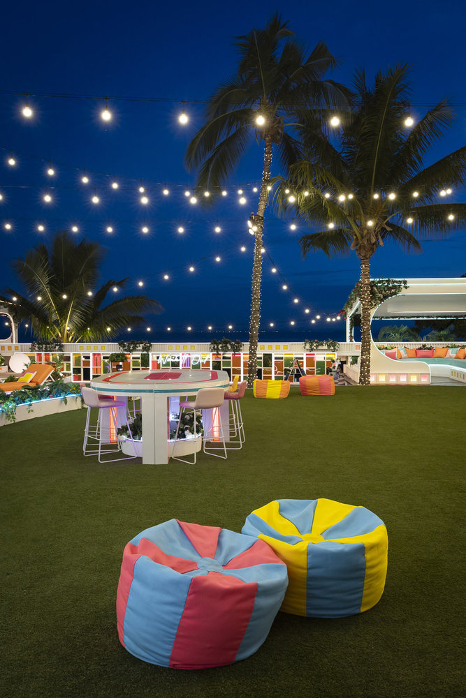 Photo of the "Love Island" villa.