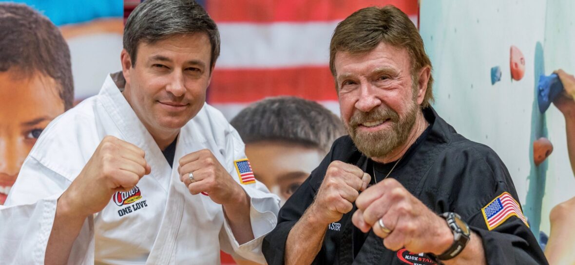 Chuck Norris and Todd Graves