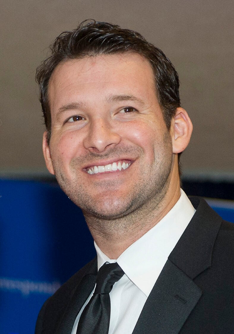 Tony Romo at the 2014 White House Correspondents Dinner arrivals