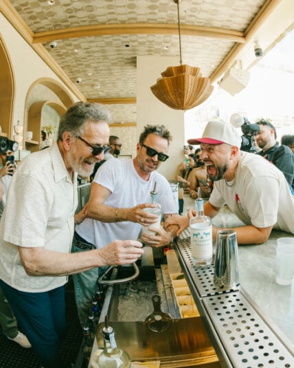 Bryan Cranston and Aaron Paul Turn Omnia Dayclub Into One Giant Tequila Toast for the Dos Hombres Launch