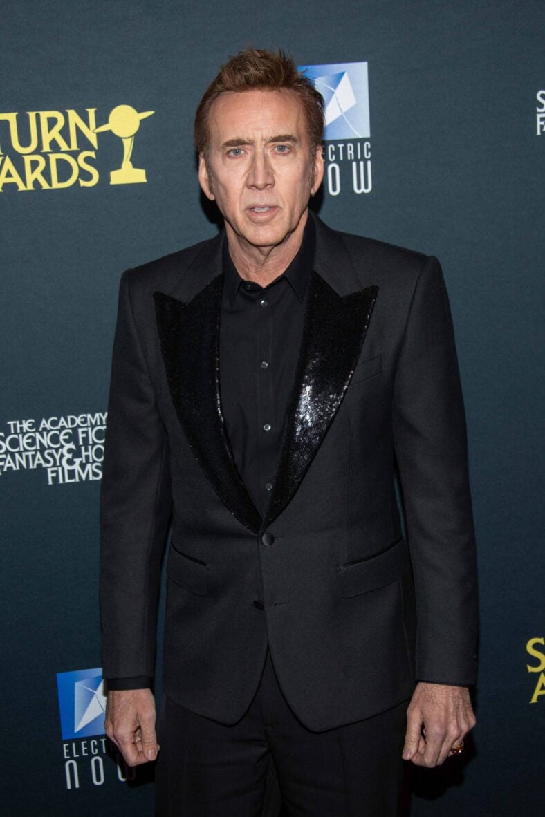 Nicolas Cage at 51st Annual Saturn Awards February 4, 2024