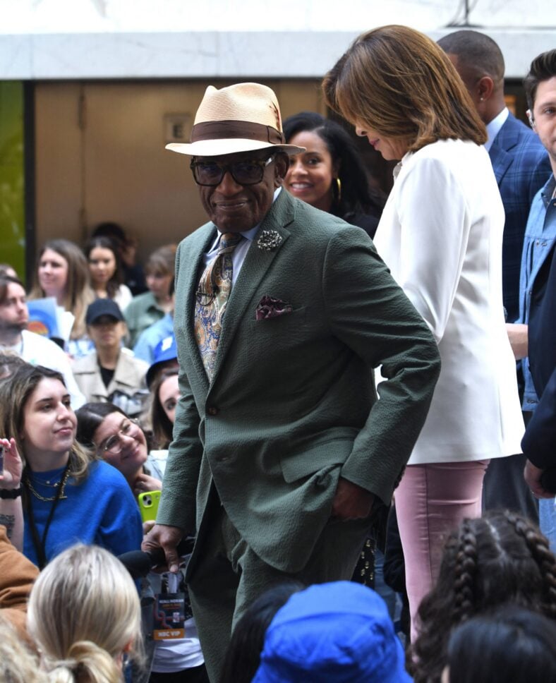 Al Roker present as Niall Horan Performs at The Today Show Citi Concert Series