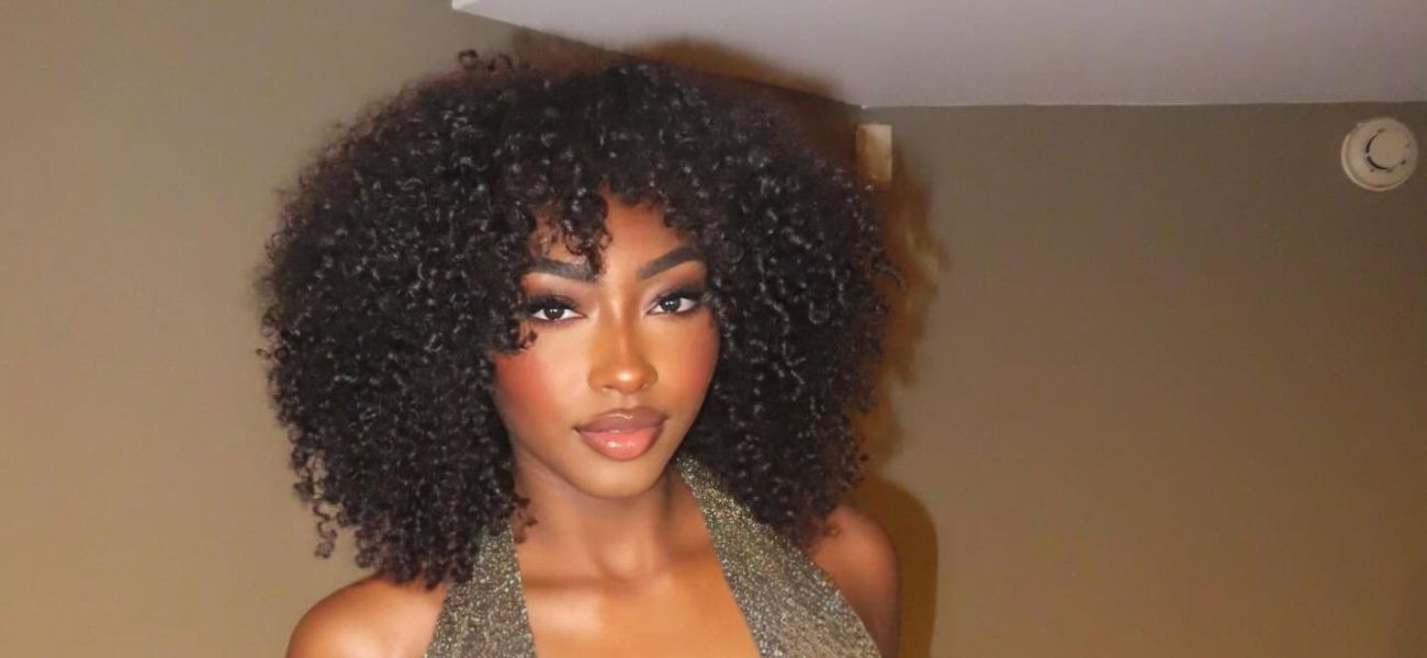 Aniya Harvey Turns Heads In Tight Two-Piece Amid Catfish Claims