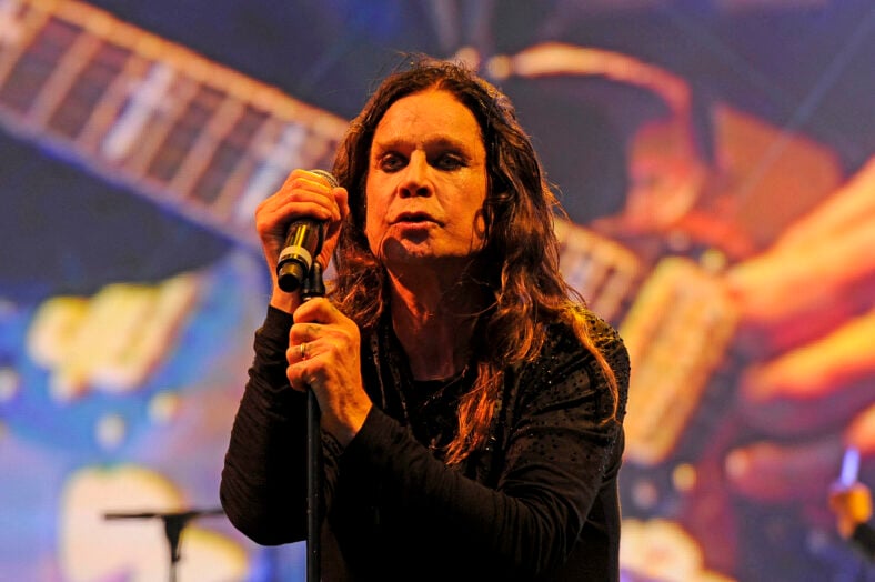 Black Sabbath performing at British Summer Time at Hyde Park
