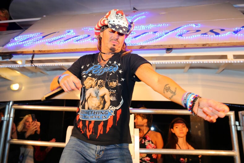Bret Michaels serves as Grand Marshal for the Seminole Hard Rock Winterfest Boat Parade