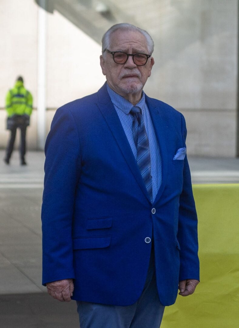 Brian Cox outside BBC