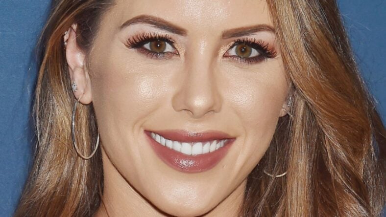 Brittney Palmer Lifting Braless Shirt Shows Off Her ‘Cherries’