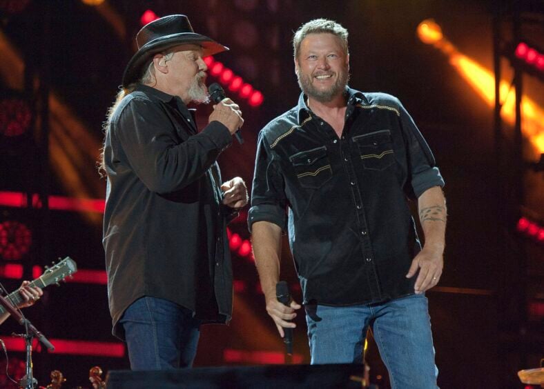 Trace Adkins and Blake Shelton at CMA Music Festival 2025