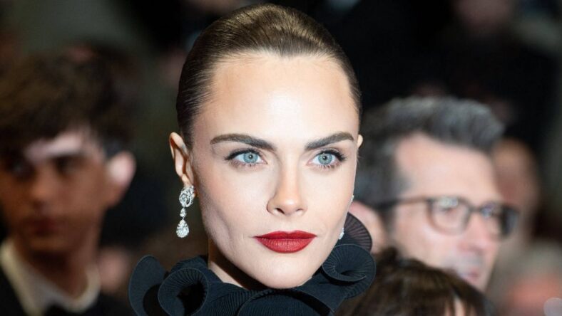 Cara Delevingne Ditches Pants In Leather Corset, Sparks Backlash