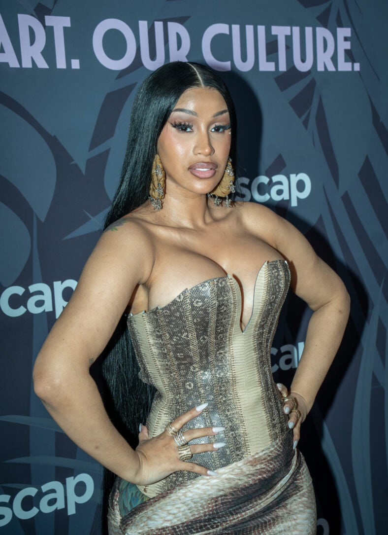 Cardi B ASCAP Awards Red Carpet