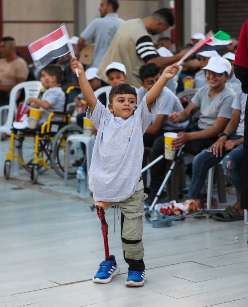 Palestinian children