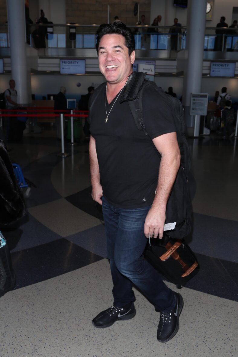 Dean Cain arrives at LAX airport
