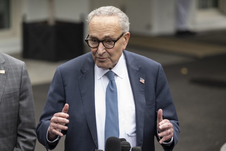Democratic Leaders Meet Press After Trump Meeting On The Government Shutdown