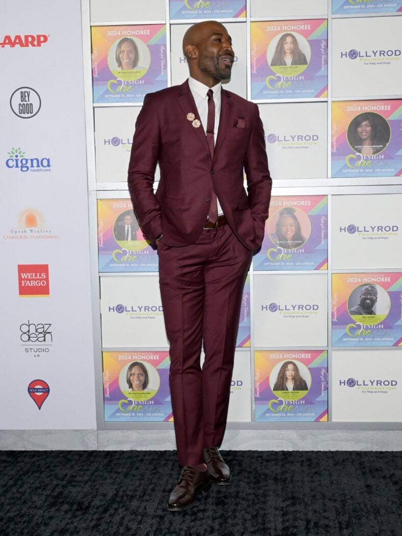 Karamo Brown at HollyRod Foundation's Annual DesignCare 2024 Gala