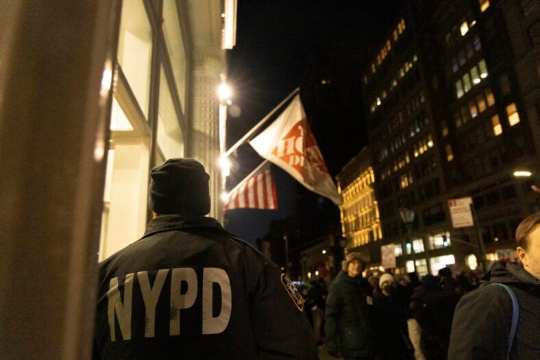  Anti-ICE Protest NYC In Solidarity With Minneapolis