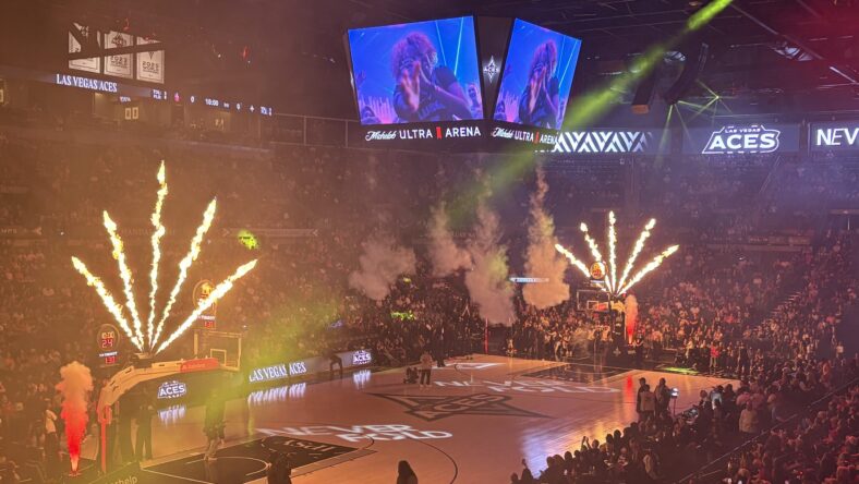 Las Vegas Aces Blaze Past Portland Fire To Kick Off Second Half Of The Season