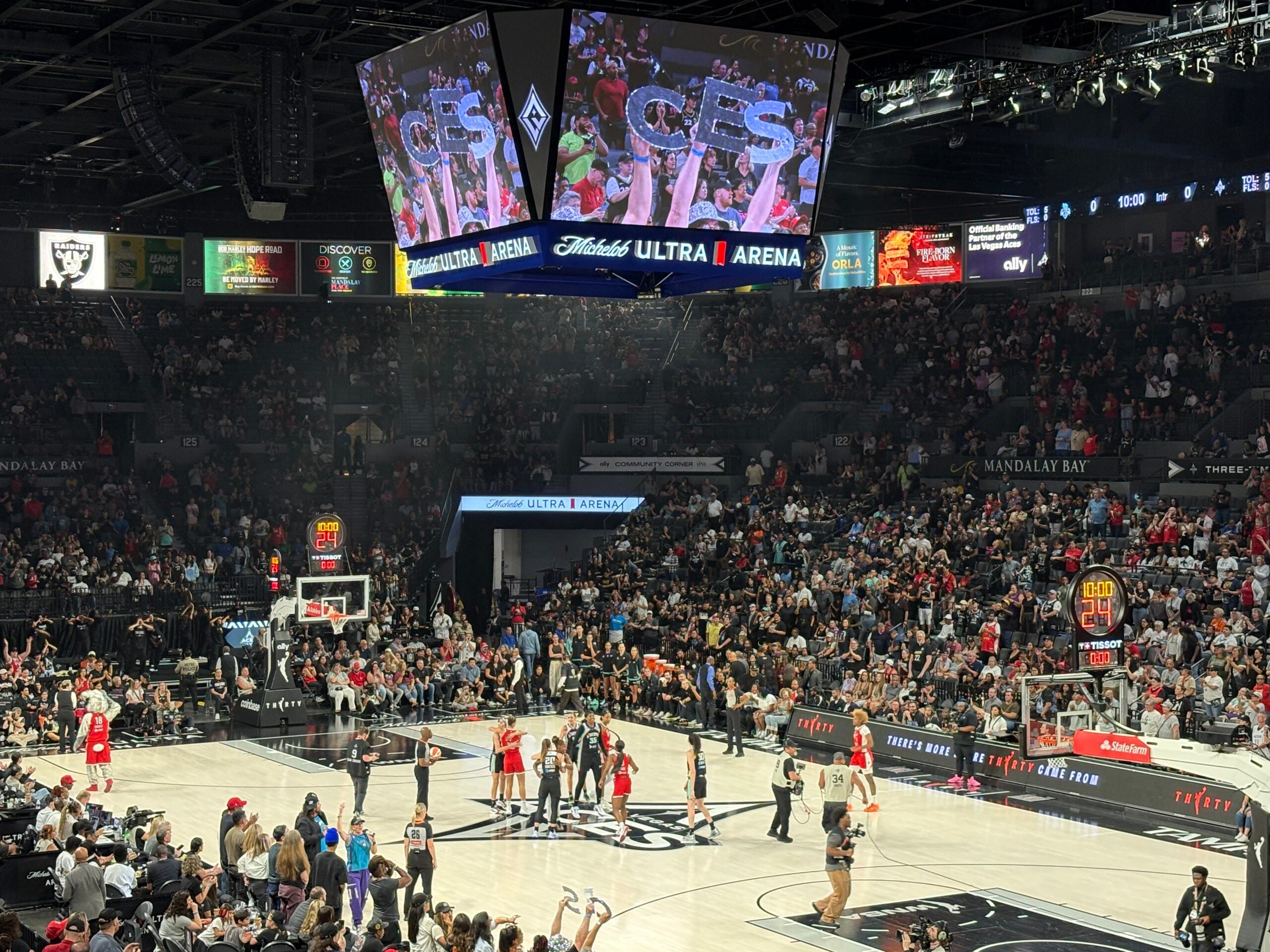 Las Vegas Aces Take Down New York Liberty In Statement Win