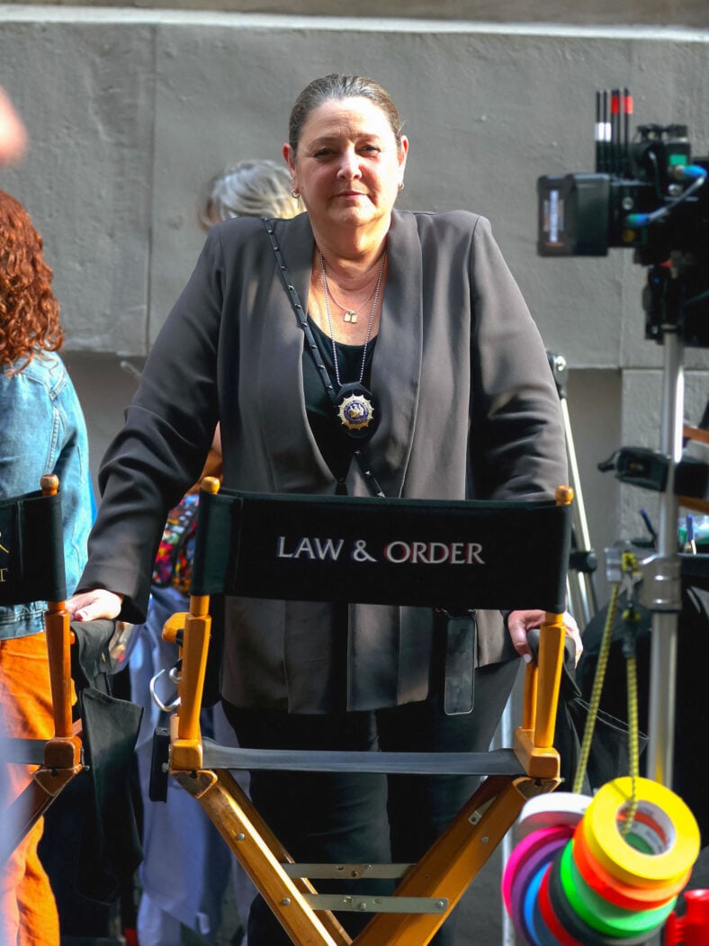 Jeffrey Donovan at film set of the 'Law and Order: Special Victims Unit'